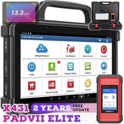 2026 LAUNCH X431 PAD VII PAD 7 Elite KFZ OBD2 Diagnosegerät ECU Programm Coding