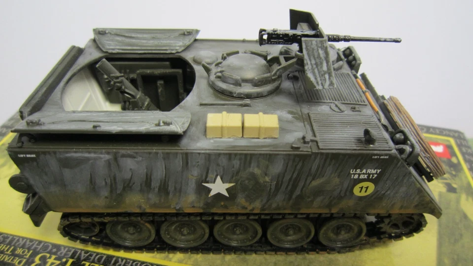 CORGI MILITAIRE US51102 VIETNAM SERIE III 106 MORTAR CARRIER U.S.ARMY MINT BOX - Photo 3/4