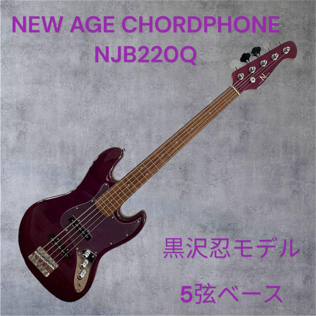 NEW AGE CHORDPHONE NJB220Q 5弦ベース Electric Bass Guitar New Age Chordphone NJB220Q Kurosawa
