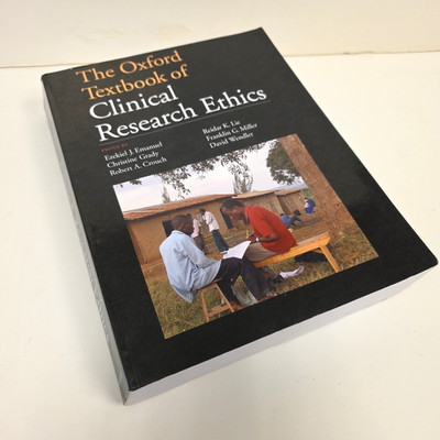 The Oxford Textbook of Clinical Research Ethics Medical Human Subjects Reprint