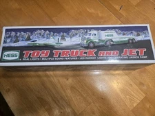 VINTAGE 2010 Hess Toy Truck and Jet New in Original Box
