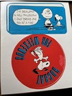7 Vtg SNOOPY Peanuts Charlie Brown Linus Lucy Decal Stickers 1970s Notebook — photo 3