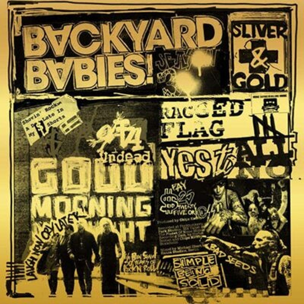 BACKYARD BABIES-Sliver & Gold-CD Japan