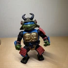 FREE SHIP TMNT Teenage Mutant Ninja Turtles Figure Samurai Leonardo 1990 Vintage