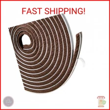 TORRAMI Felt Pile Weather Stripping Brush Strip for Window and Door Seal 11/32 i