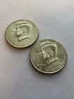 2014 P & D Kennedy Half Dollar (2) Clad Coins Circulated  Free shipping N 303