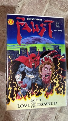 Faust 1-11 #1 First Print & 1,4,5 Second Print