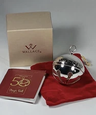 2020 Wallace Sleigh Bell Extremely Rare Christmas Ornament