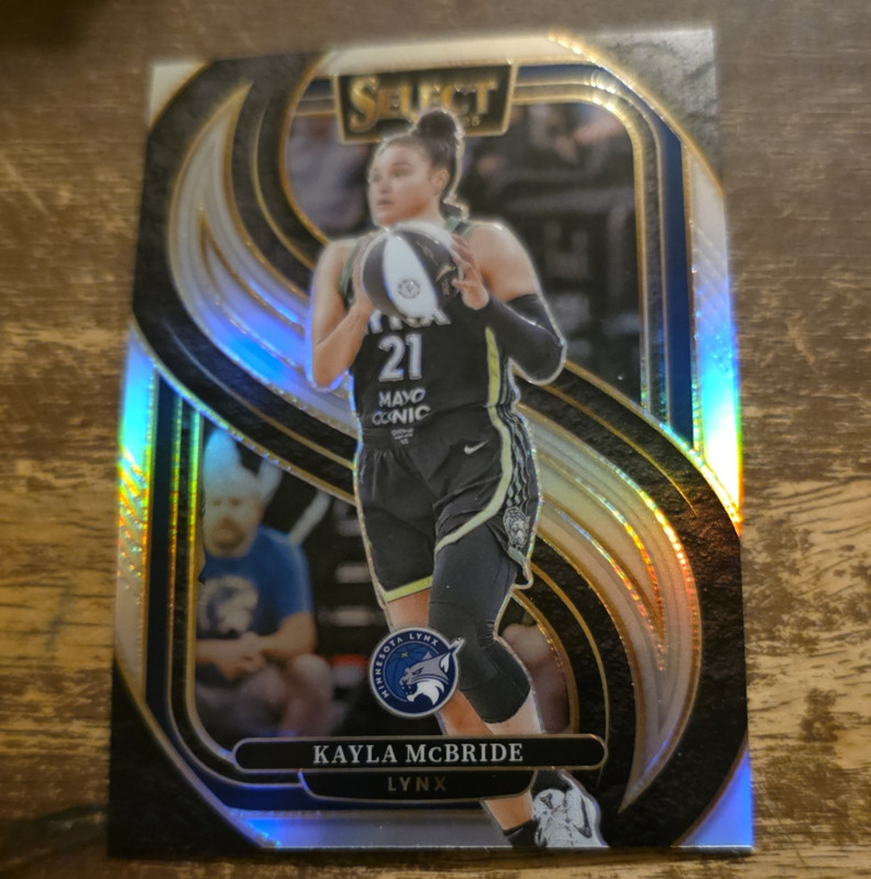 Panini 2025 WNBA Select Kayla McBride Minnesota Lynx #113 Prizm Premier Level
