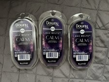 Lot of 3 Febreze Downy Infusions Calm Wax Melts Lavender  Vanilla Bean 2.75oz