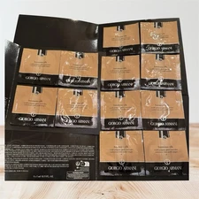 12 GIORGIO ARMANI Luminous Silk Perfect Glow Flawless Foundation Samples SHADE 8