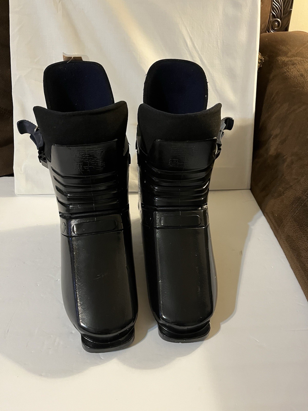 Scarponi da sci donna Salomon neri vintage usati buoni