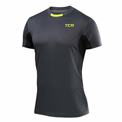 TCA Men's Running Short Sleeve TShirt Gym QuickDry Breathable Lightweight UPF50+ - Picture 4 of 47