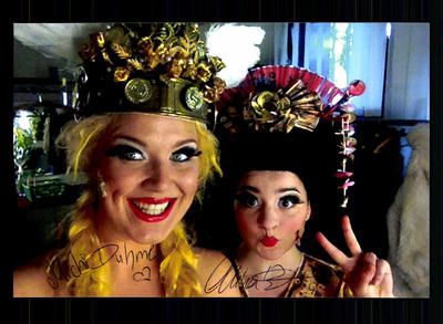 Michi Duhme und Bier Autogrammkarte Original Signiert # BC 71840
