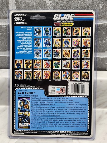 G.I. Joe Full File Cards - Picture 8 of 219