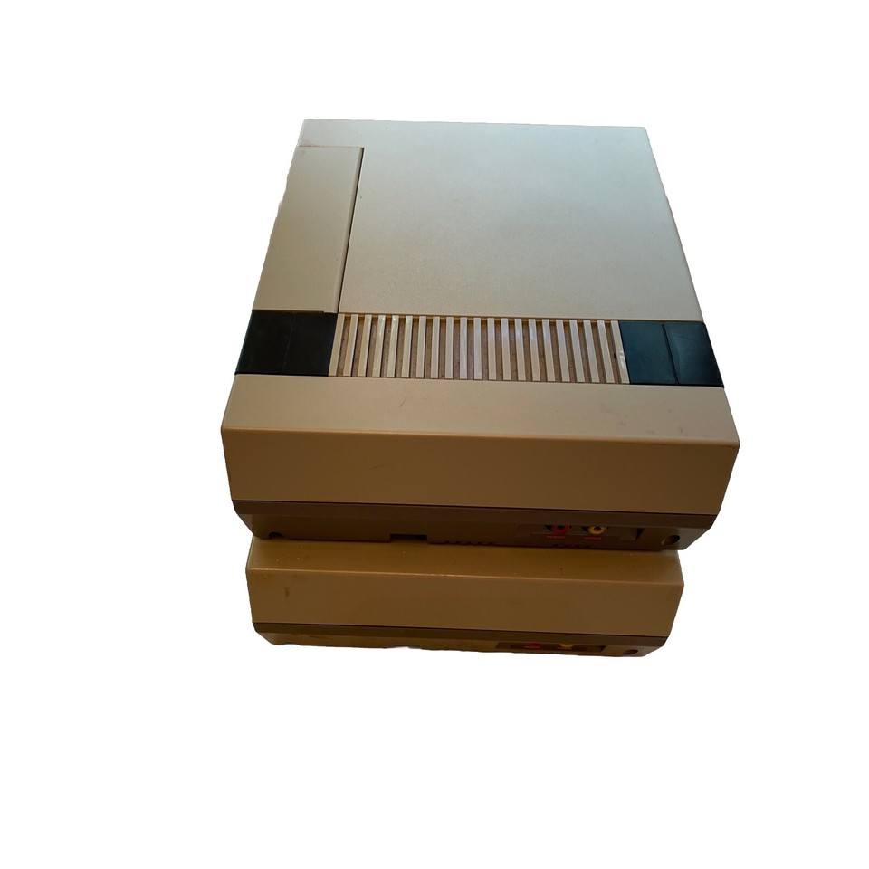 Nintendo Entertainment System NES Console Gray (NES001) Untested eBay