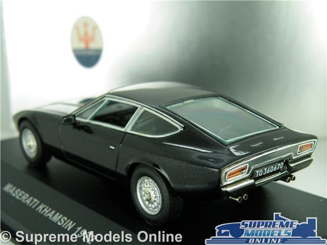Maserati Khamsin 1972 黒 1/43 MASERATI KHAMSIN MODEL CAR 1972 1:43 SCALE BLACK CLC082