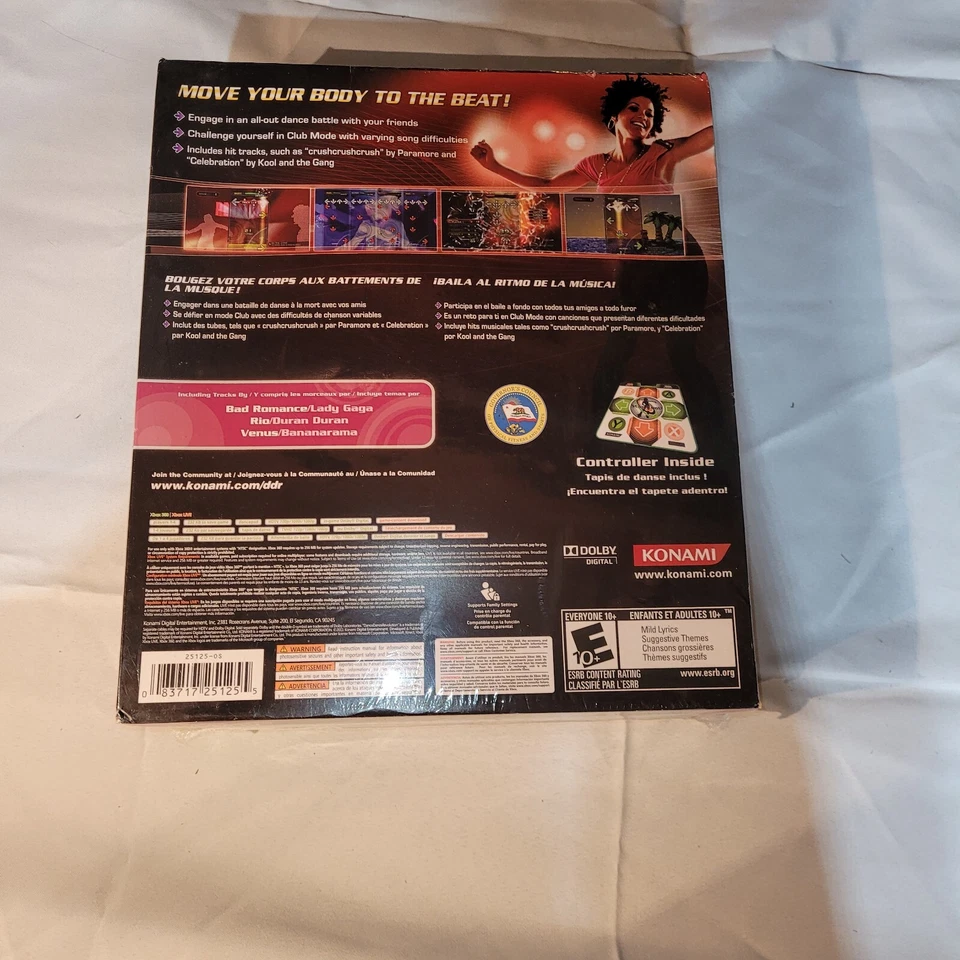 Dance Dance Revolution Xbox 360 Game Only Brand New Factory Sealed - Image 2 of 4