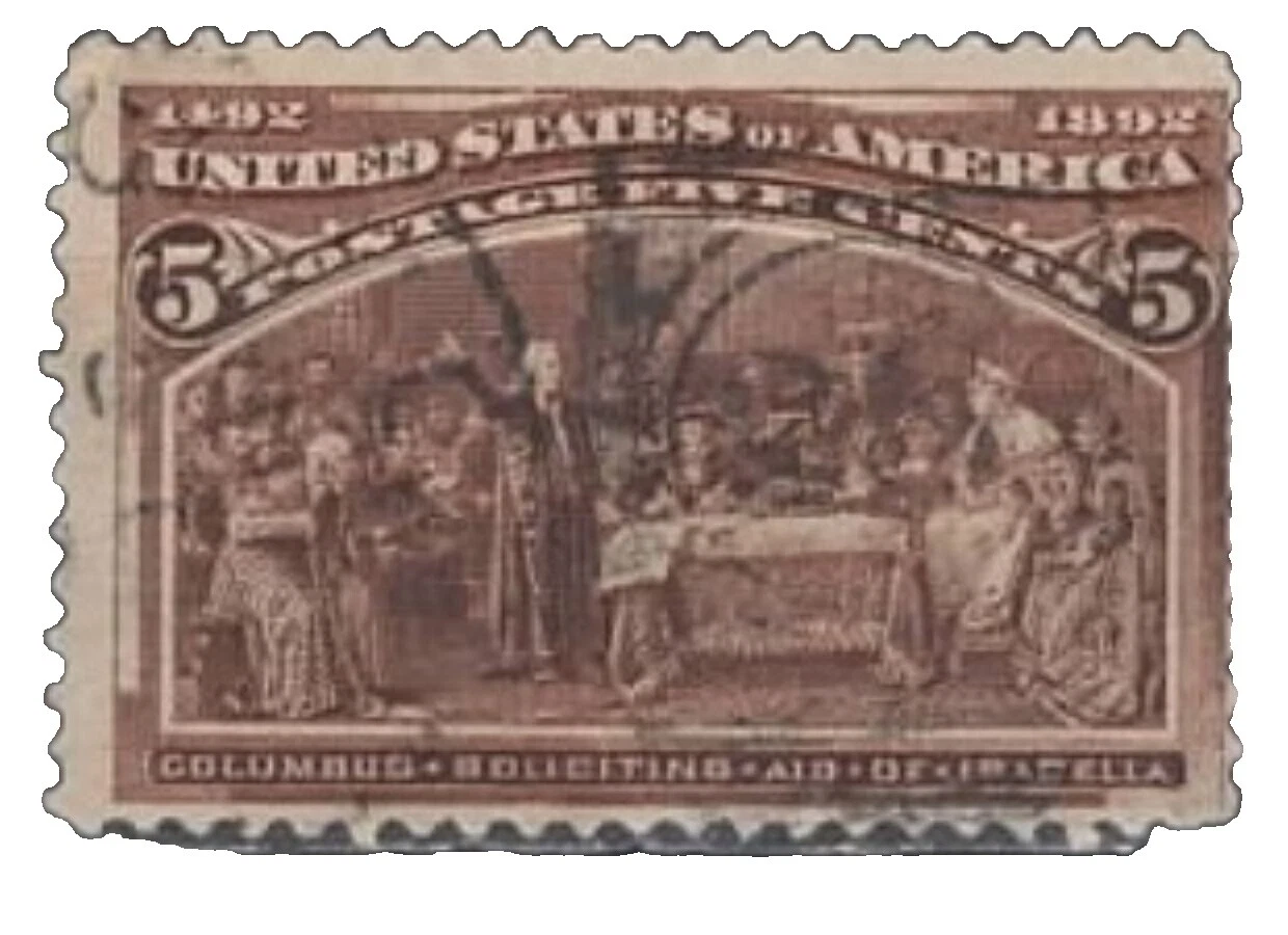 Handstamped United States Stamps