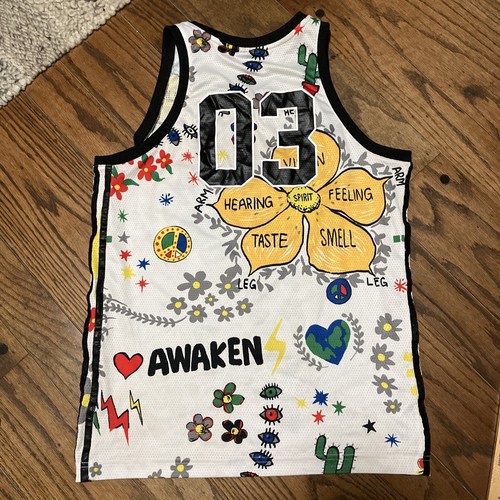 Adidas Originals Pharrell Williams You're Awake Doodle Jersey Men's Medium - 第 6/6 張圖片