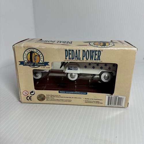 Penn State Nittany Lions 1/10th Golden Wheel Diecast Medal Pedal Car/Trailer NEW - Picture 4 of 9