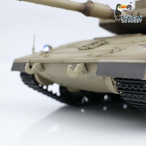 HengLong 1/16 3958 IDF Merkava MK IV BB IR RTR RC Tank Metal Driving Gearbox - Picture 20 of 24