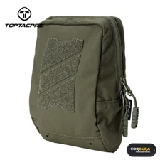 TOPTACPRO Tactical Pouch MOLLE Utility Pouch Laser Cutting Paintball Airsoft 