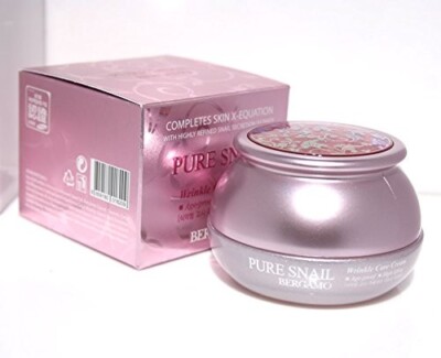 Bergamo/Pure Snail/Wrinkle Care Moisturizing Cream 50g/Brightening Ampoule Set