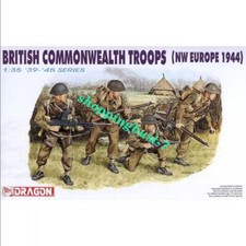 DRAGON 6055 1/35 British Commonwealth Troops (NW Europe 1944) (Plastic model)