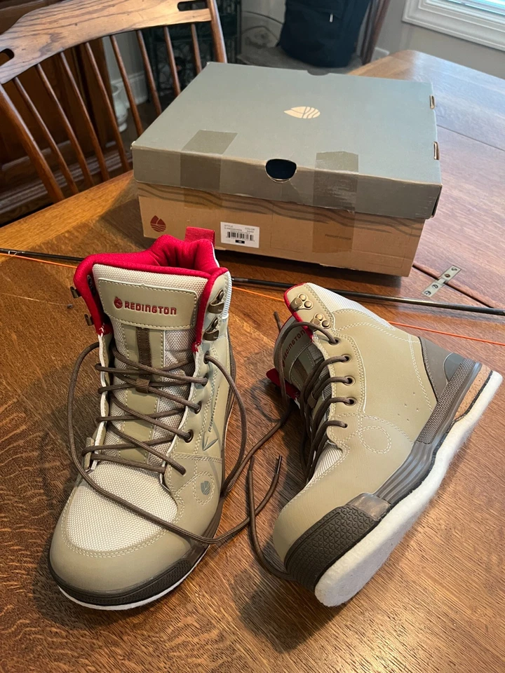 Botas de vadeo Redington Sirena para mujer, suela de fieltro - color arena, en caja nunca usadas Foto 3 de 4