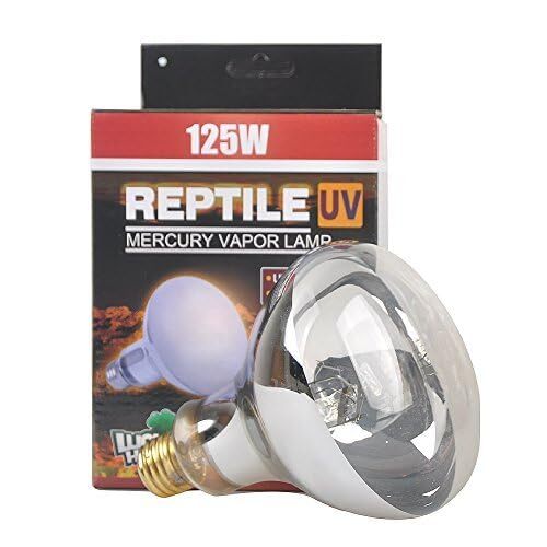 LUCKY HERP Reptile UVA UVB Mercury Vapor Bulb Lamp 125W - Picture 2 of 7