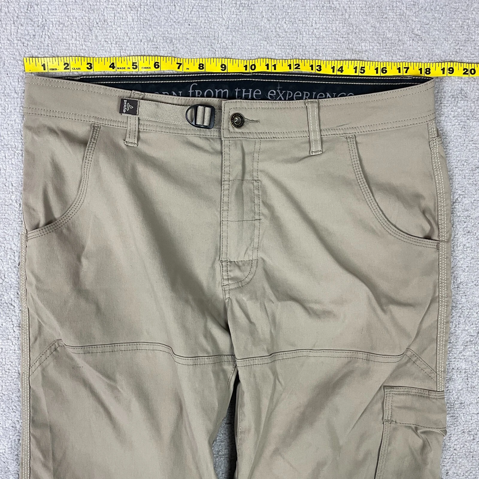 prana stretch zion cargo hiking outdoor nylon stretch pants