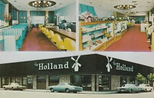 PORTLAND, Oregon OR  Roadside   HOLLAND HOUSE Restaurant Chrome Postcard