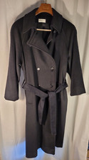 Vintage Woman's Charles Klein Forstmann Wool Blend Long Length Jacket L-xl