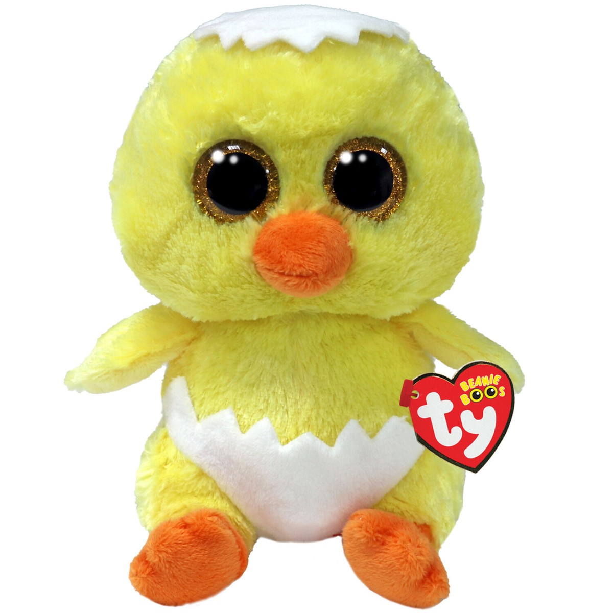 TY BEANIE BABIES BELLIES EASTER 2024 SOFT PLUSH TOY PEACHES CREAM