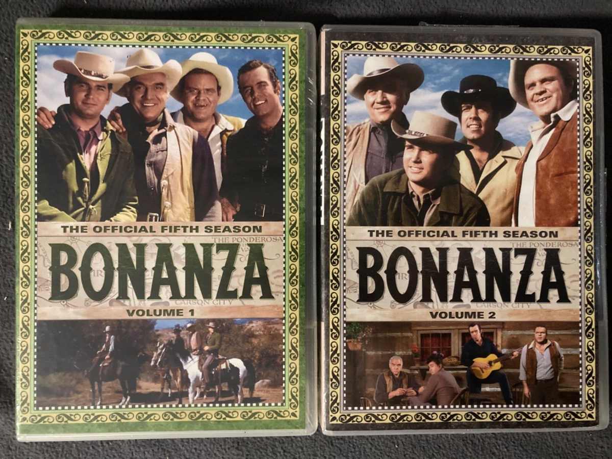 Bonanza: the Official Fifth Season Volumes 1 & 2 (DVD, 1963) for  