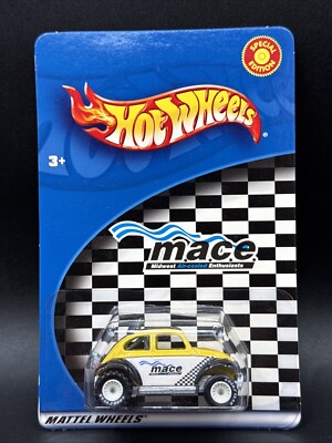 2002 Hot Wheels MACE VW VOLKSWAGEN BLACK BAJA BUG Midwest Air Cooled Enthusiasts