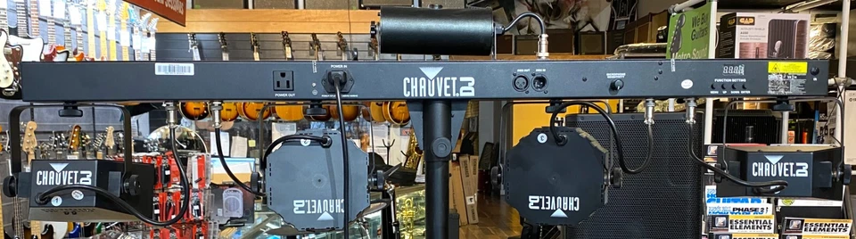 Chauvet DJ GigBAR 2 4-in-1 Lighting System with Stand and Foot Controller - Image 3 of 4