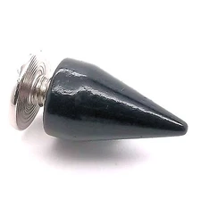 Conical Spike Screwback 5/8" Black 10 pk 1311-13 by Stecksstore