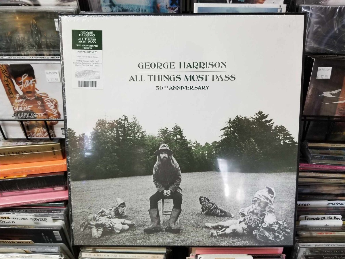 洋楽 George Harrison All Things Must Pass 5LP Amazon.com: All Things Must Pass [Deluxe 5 LP Box Set]: CDs