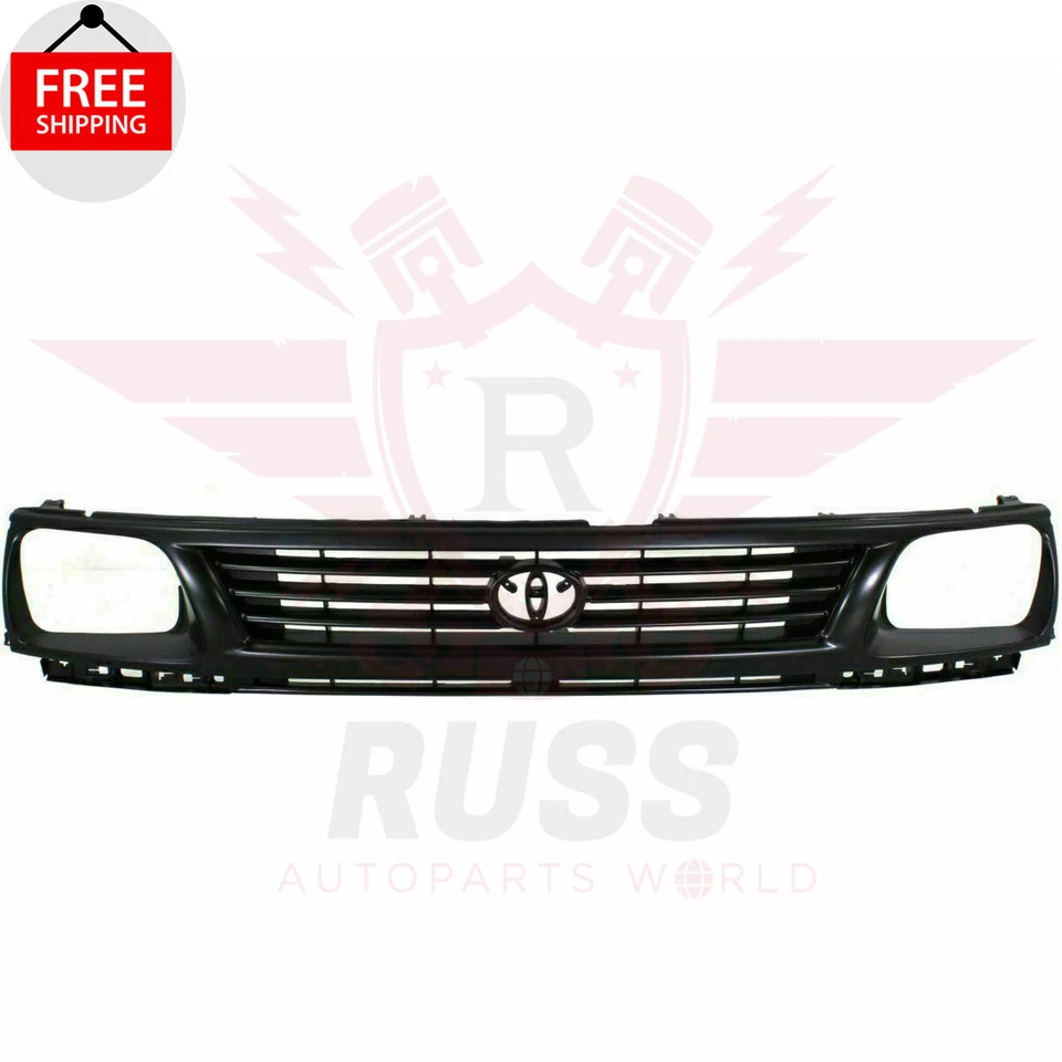 New Front Grille & Bumper Filler Left Right 3PC Fits 1995-1996 TOYOTA TACOMA 2WD Foto 4 de 4