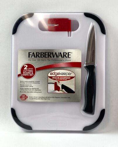 Farberware Cutting Board and Knife 2-Piece Set of 2 - Picture 2 of 4