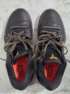 Nike Zoom Kobe 7 System Elite Away 2012 Size 9.5 BLACK AND GOLD Size 9.5 - Nike Zoom Kobe 7 System Elite Away for sale  main image 2