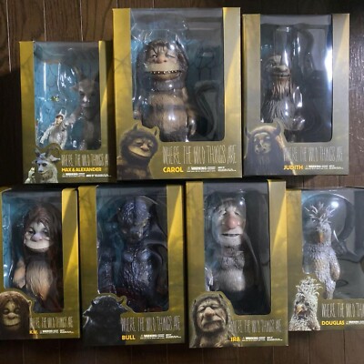 Where the Wild Things Are 7 Figures set MEDICOM TOY Kaiju Monster