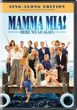 Mamma Mia! Here We Go Again DVD NEW