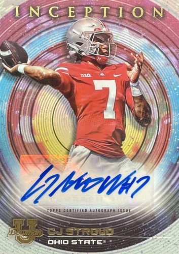 2022-23 Bowman Inception University C. J. Stroud #BIA-CS