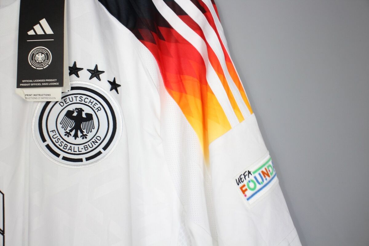 GERMANY DEUTSCHLAND 2024 HOME FOOTBALL SHIRT JERSEY #8 KROOS GERMANY DEUTSCHLAND 2024 HOME FOOTBALL SHIRT JERSEY #8 KROOS