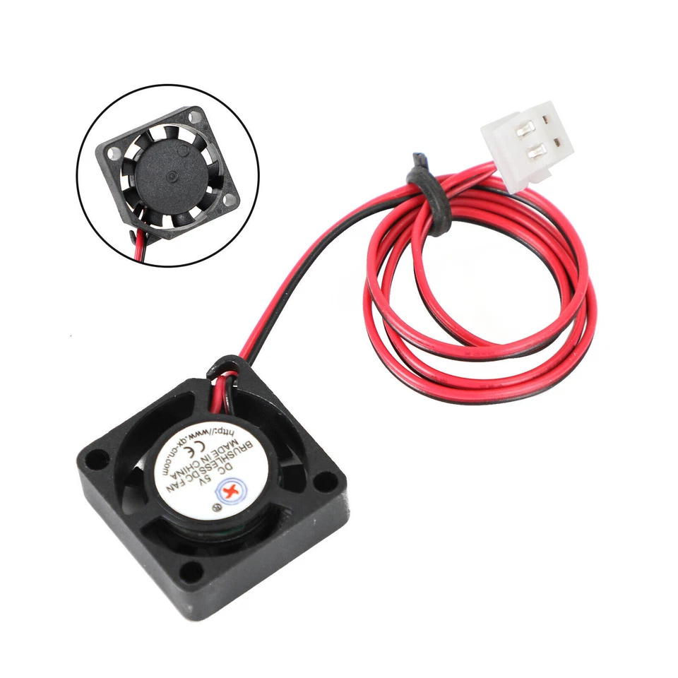 Brushless DC Kühlung Lüfter Fan 5V 2006 20x20x6mm Sleeve 2 Pin Wire F2 - Bild 3 von 4