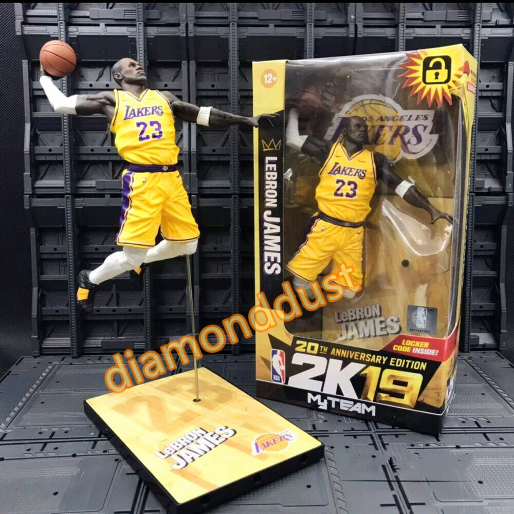 NBA LeBron James Lakers Basketball 2K19 McFarlane 7 NBA LeBron James Lakers Basketball 2K19 McFarlane 7