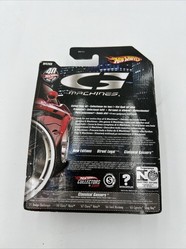 Hot Wheels 1966 Ford Mustang G Machines Classical Gassers 1/50 Diecast - Picture 13 of 15
